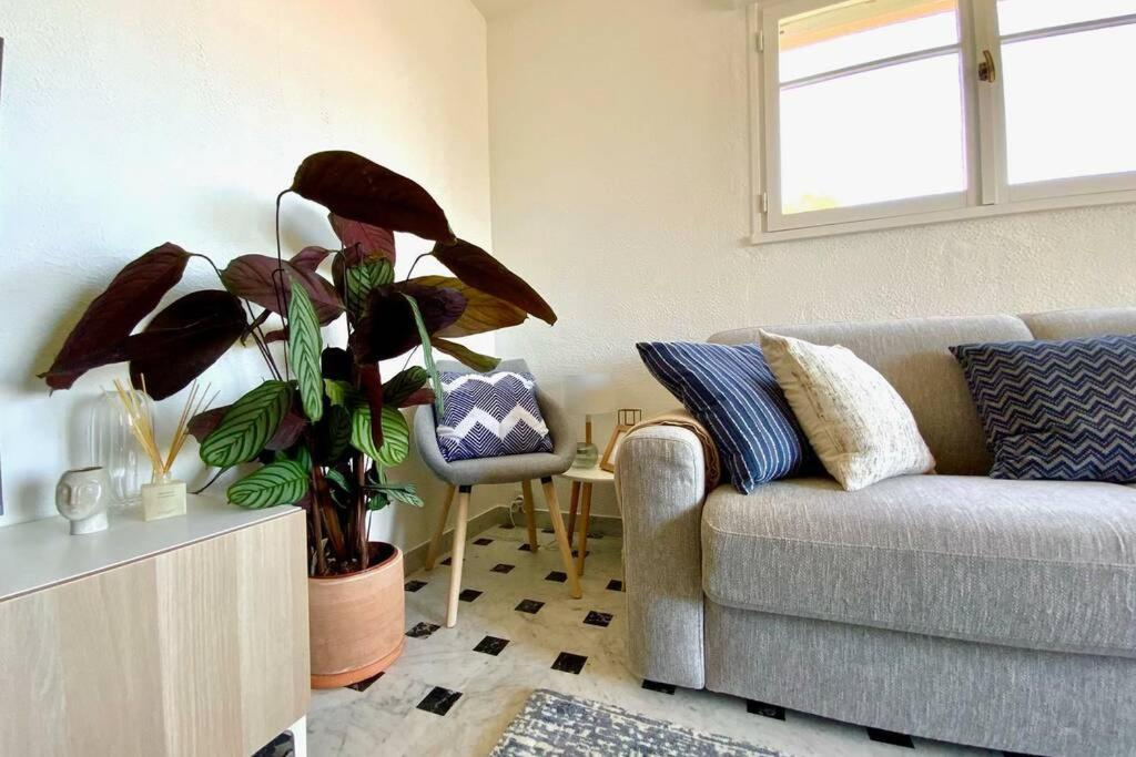 Superbe 4 Couchages Avec Terrasse - Clim - 50M De La Mer แซ็งต์-ราฟาเอล ภายนอก รูปภาพ
