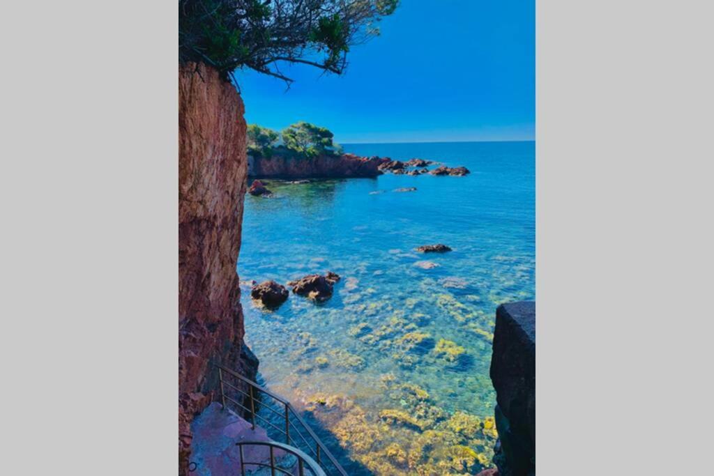 Superbe 4 Couchages Avec Terrasse - Clim - 50M De La Mer แซ็งต์-ราฟาเอล ภายนอก รูปภาพ